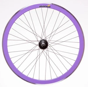 Mango 700c (622 X 13) Bicicletta Quando Anteriore/Bicicletta 36 Ruota a raggi - Viola - Foto 1 di 5