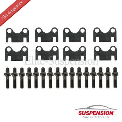 Kit de pernos y placa guía de brazo basculante 3/8 para bloque pequeño SBC Chevy 305, 307, 327 Foto 1 de 4