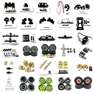 Aluminum Upgrade Parts Black Fit 1/24 RC Axial SCX24 AXI90081 AXI00001 00002 car - Picture 1 of 142