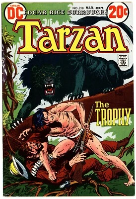 Tarzan (DC) #218 VF 8.0 1973 Joe Kubert Cover - Image 1 of 2