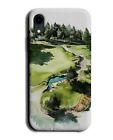 Golf Course Oil Painting Phone Case Cover Golfer 18 9 Hole Fairway Rough DA43
