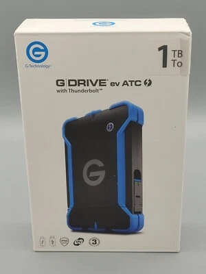 G-Technology 1TB G-DRIVE ev ATC with Thunderbolt/ All-Terrain Portable External - Image 1 of 4