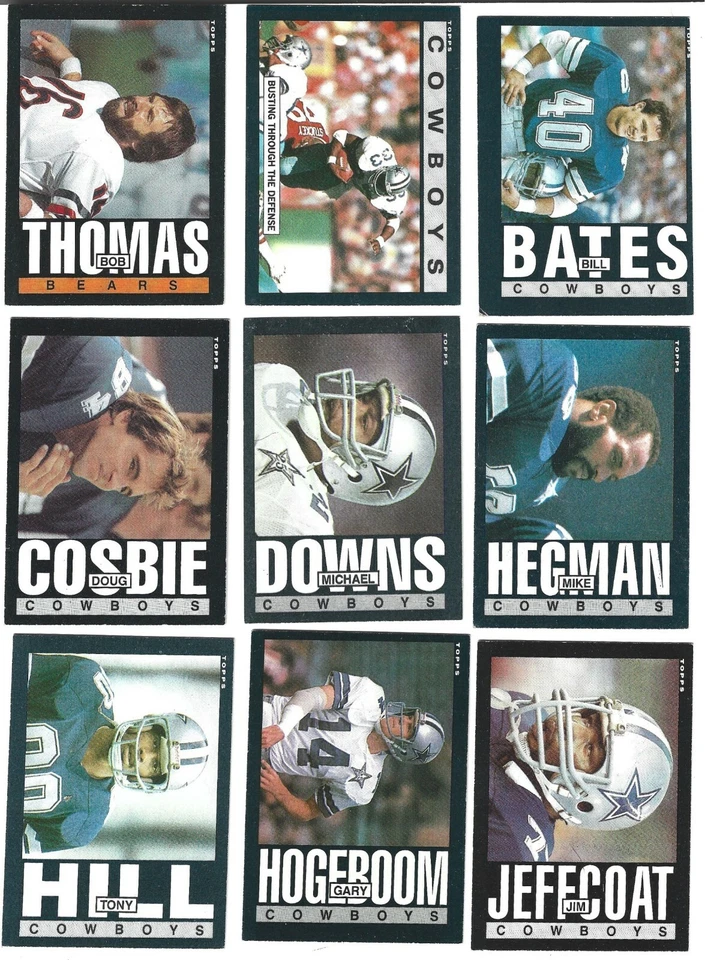 1985 Topps Football - complete your set 1-200 - Image 1 of 1