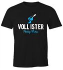 Śmieszny męski t-shirt Vollister piwo zabawna koszulka Moonworks®