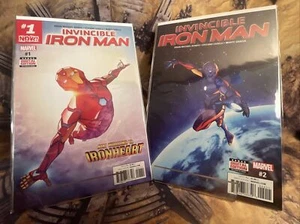 Ironheart/Riri Williams Lot Invincible Iron Man 1 NM+ und 2 VF/VF+ - Bild 1 von 4
