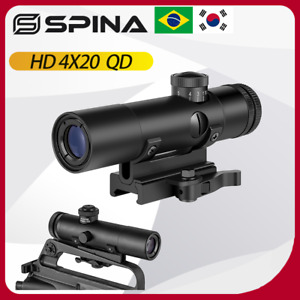 4X20 Sight Tactical Rifle Scope With BDC Turret Mil-Dot Reticle