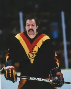 VINTAGE HAROLD SNEPSTS SIGNED VANCOUVER CANUCKS 8x10 PHOTO #3 Autograph - Bild 1 von 1