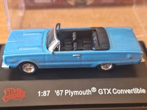 HO Scale Diecast Vehicle 'PLYMOUTH GTX' !NEW IN BOX! NICELY DETAILED Item #205 - Picture 1 of 4