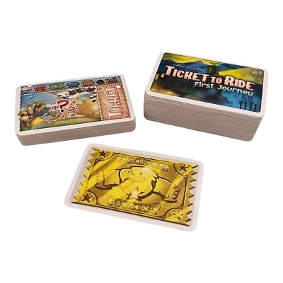 Ticket To Ride First Journey Complete Set Game Cards Deck with Trains & Tickets - Image 1 of 4
