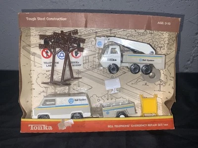 Vintage 80’s Tonka Bell Telephone Emergency Repair Set 1001 - Image 1 of 4