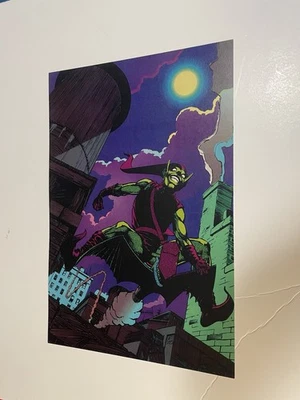 PÓSTER PIN UP VILLANO HOMBRE ARAÑA DUENDE VERDE MARVEL COMICS NUEVO. Foto 1 de 4