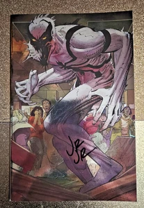 Amazing Spiderman #569 LA Mole Foil Variant LTD Signed by John Romita Jr w/COA - Bild 1 von 8