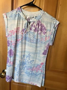 Rare Vintage Vera Neumann Blouse, Size Small - Picture 1 of 4