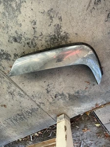 Volvo P1800S Rear Left Driver Side Chrome Bumper Corner Quarter - Picture 1 of 2
