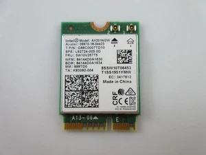 Scheda Wifi HP PROBOOK 630 G8 AX201NGW L92724-005 Originale - Afbeelding 1 van 1