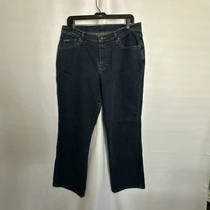 Denim Riders Womens Jeans Straight Blue 16P #534 - Picture 1 of 17