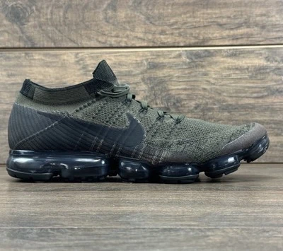 Nike Shoes Mens 15 Air Vapormax Cargo Khaki & Black Athletic Sneakers 849558-300 - Image 1 of 4