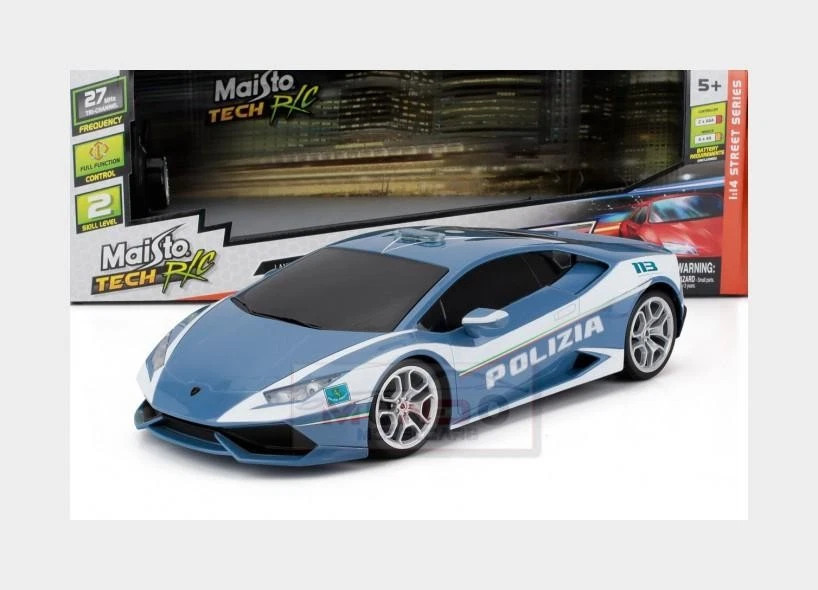 1:14 MAISTO Lamborghini Huracan Lp610-4 Police 2014 Radio Control MI81271-RC - Immagine 1 di 2