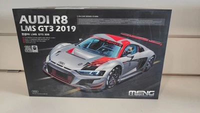Audi R8 GT2 LMS Lemans 2019 1-24 modellino auto da corsa kit meng MCS006 - Immagine 1 di 2