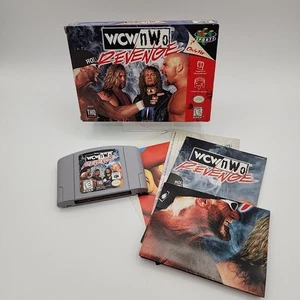 WCW/NWO Revenge (Nintendo 64, 1998) N64 komplett CIB mit Beilagen & Poster - Bild 1 von 23