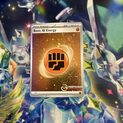 Pokemon Basic Fighting Energy SVE 006 Professor Program 2023 Cosmos Holofoil NM - Image 1 of 2