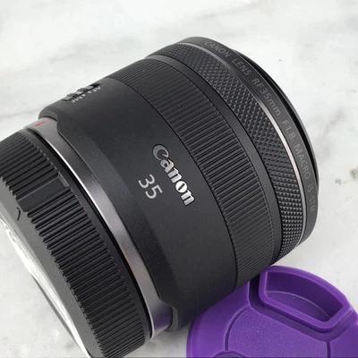Canon RF 35mm f1.8 Macro STM Lens Used 状况良好 — 第 1/4 张图片