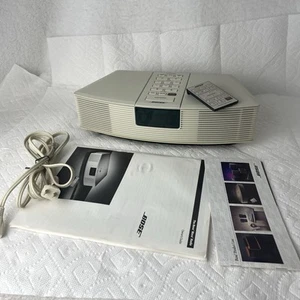 BOSE Wave Radio Alarm Clock w/ Remote Manual AWR1-1W FOR PARTS OR REPAIR ONLY - Picture 1 of 11