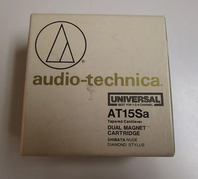 Cartucho Audio-Technica AT15Sa y lápiz óptico Shibata. Multímetro probado. Foto 1 de 4