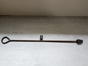 Vintage Buchdruck Block T & Brandeisen "T" für ? Rinderhörner Futter? - Bild 1 von 7