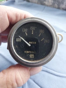 Vintage Stewart Warner SW Water Temperature Gauge 60-240 UNTESTED - Bild 1 von 6