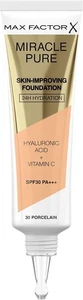 Max Factor Miracle Pure Foundation Porcelain 30 | 30ml | Skin-Improving SPF 30 - Picture 1 of 1