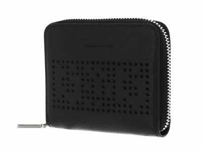 COCCINELLE Leather Zip Around Wallet Noir - Photo 1/4