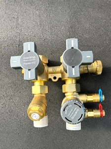 Oventrop 4TZ Flypass mit Cocon QTZ Multifunktions-Anschluss-Set, Gebläsekonvektoren DN 20, 3/4 - Bild 1 von 7