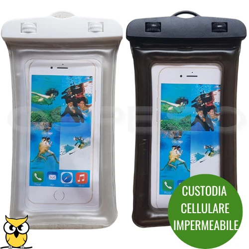 CUSTODIA IMPERMEABILE SMARTPHONE COVER SUBACQUEA TELEFONO CELLULARE WATERPROOF - Immagine 1 di 1