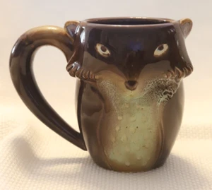 Brown Fox Kaffeebecher groß 18 Unzen Gibson Home süß und praktisch Geschenk - Bild 1 von 4
