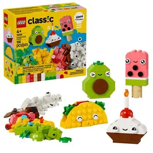 LEGO Classic Creative Food Friends Building Toy Set - Pretend Play Food for Kids - Picture 1 of 6