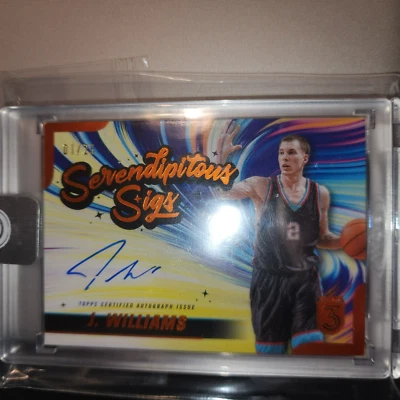 2024 TOPPS 3 ORGANGE SERENDIPITIOUS SIGS SS-JW JASON WILLIAMS AUTOMÁTICO 01/25-MEMPHIS Foto 1 de 4