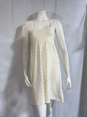 Mini vestido de crochê ella moss tamanho P - Imagem 1 de 4