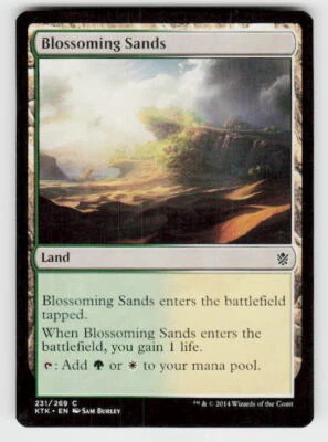Khans of Tarkir #231 Blossoming Sands - Image 1 of 2