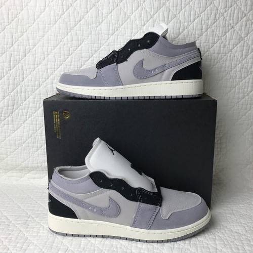 Nike Air Jordan 1 Low SE Craft (GS) scarpe ragazzo bambino taglia 7Y grigio FD9088 002