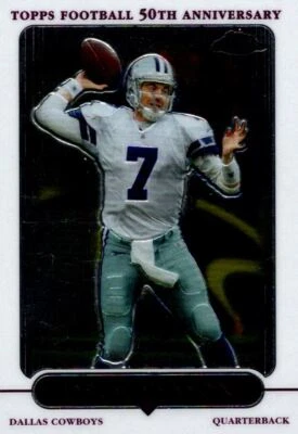 2005 Topps Chrome Drew Henson Dallas Cowboys #108 - Image 1 of 2