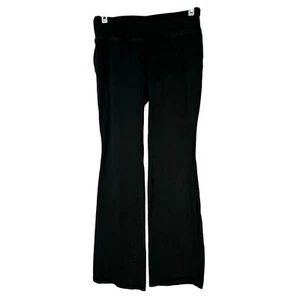 Pantalones Eileen Fisher Petite de algodón orgánico y lycra negros bootcut PS - Imagen 1 de 5