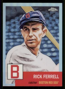 2022 Topps Chrome Platinum Anniversary Refractors #142 Rick Ferrell - Picture 1 of 2
