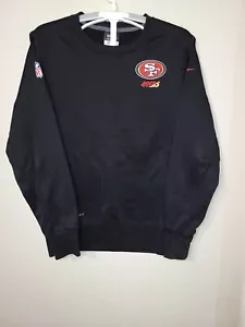 Nike Therma Fit San Francisco 49ers NFL Mens Small Black Sweater 656920-010 S38 - Picture 1 of 8