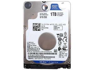 WESTERN DIGITAL WD10SPZX 1TB 2.5" 128MB SATA HDD Hard drive laptop PS3 Ps4 Xbox - Picture 1 of 1