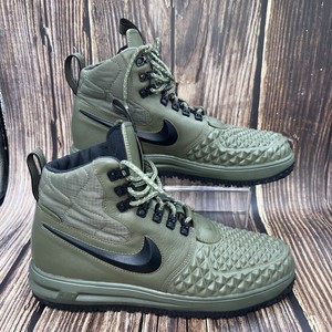 nike lunar force 1 duckboot olive green