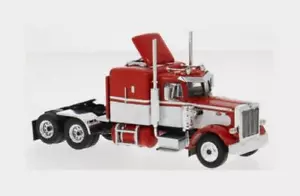 1:64 IXO Peterbilt 359 Tractor Truck 3-Assi 1973 Red White 64TR010A Model - Picture 1 of 2