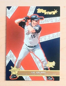 2001 Topp Stars TIM SALMON Gold Limited Edition S#354/499 ANGELS - Picture 1 of 3