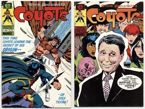 Lot of 2 - Coyote #4 & #16 - Epic / Marvel Comics - 1984 & 1986 - VG/F - Mature - Picture 1 of 5