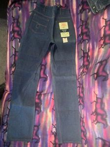 Vintage Key Saddle King Western Jeans Womens Size 5 NWT New Tags Made In USA - Picture 1 of 10